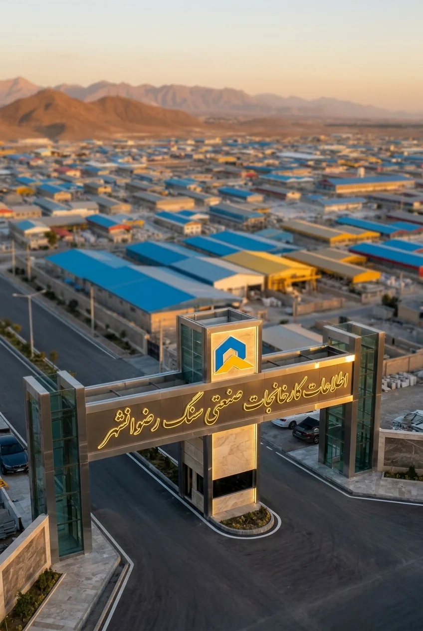 اطلاعات کارخانجات صنعتی سنگ رضوانشهر